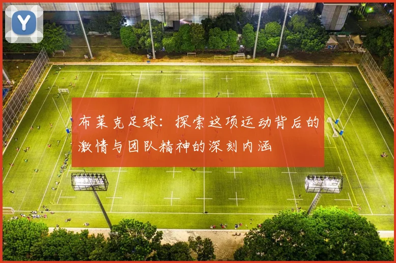 布莱克足球：探索这项运动背后的激情与团队精神的深刻内涵