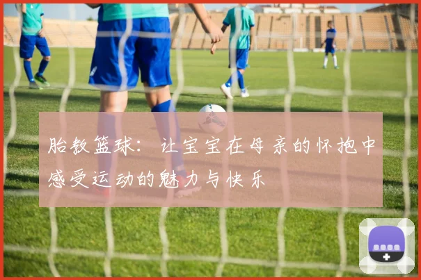 胎教篮球：让宝宝在母亲的怀抱中感受运动的魅力与快乐